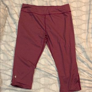 Under Armour 3/4 length compression leggings
